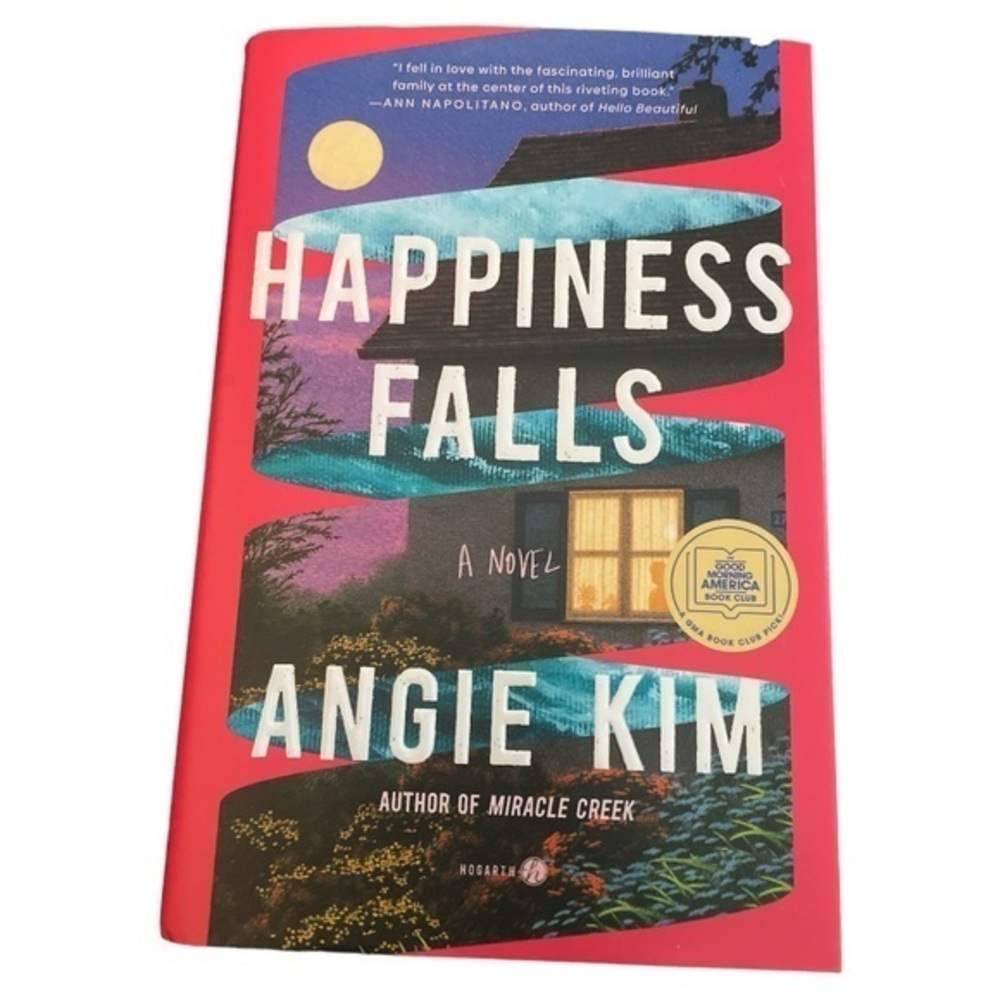 Happiness Falls Good Morning America‎ Book - Hardcover, by Kim Angie Like New